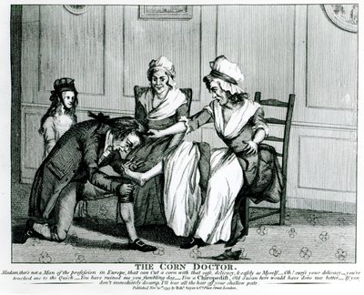The Corn Doctor, 1793 by English School